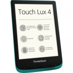 Электронная книга PocketBook Touch Lux 4, 6" E-Ink, 1024x758, 8Gb ROM, microSD, microUSB, Green